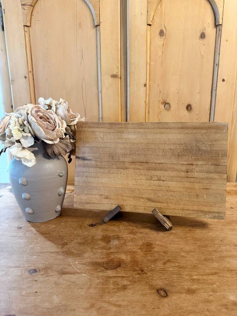 Vintage Maple Butcher Block Cutting Board — 16.5" x 10"