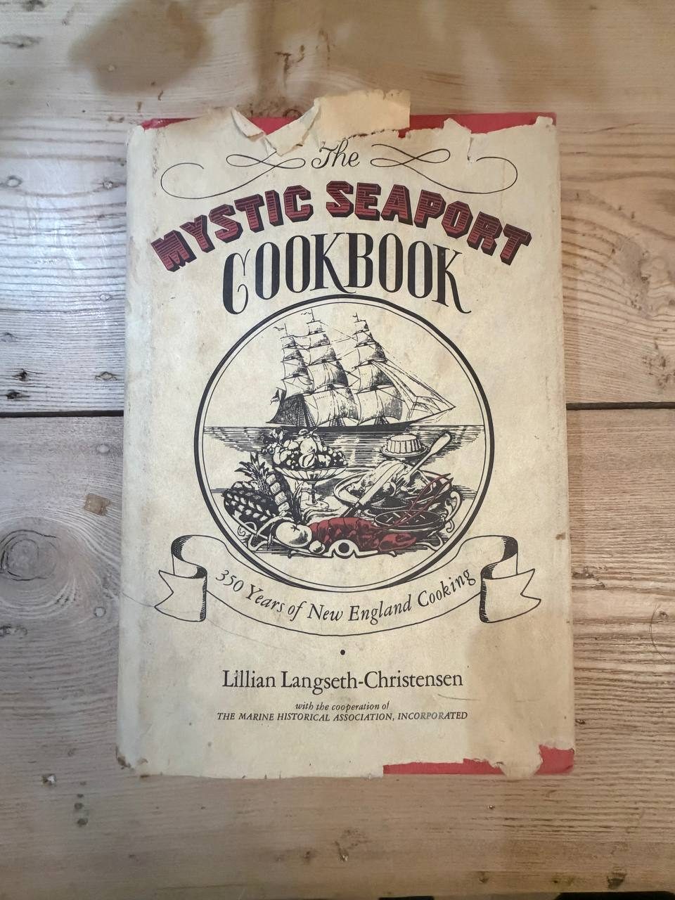 The Mystic Seaport Cookbook: 350 Years of New England Cooking — Lillian Langseth-Christensen, Galahad Books Hardcover — photo 2